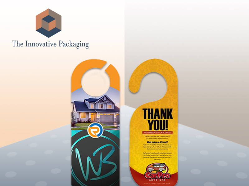 Custom Door Hangers by The Innovative Packaging on Dribbble