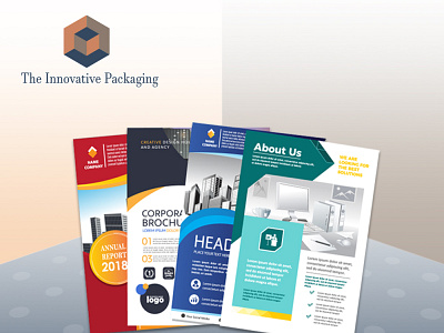Custom Printed Brochures animation branding design graphic design illustration logo motion graphics packaging ui vector