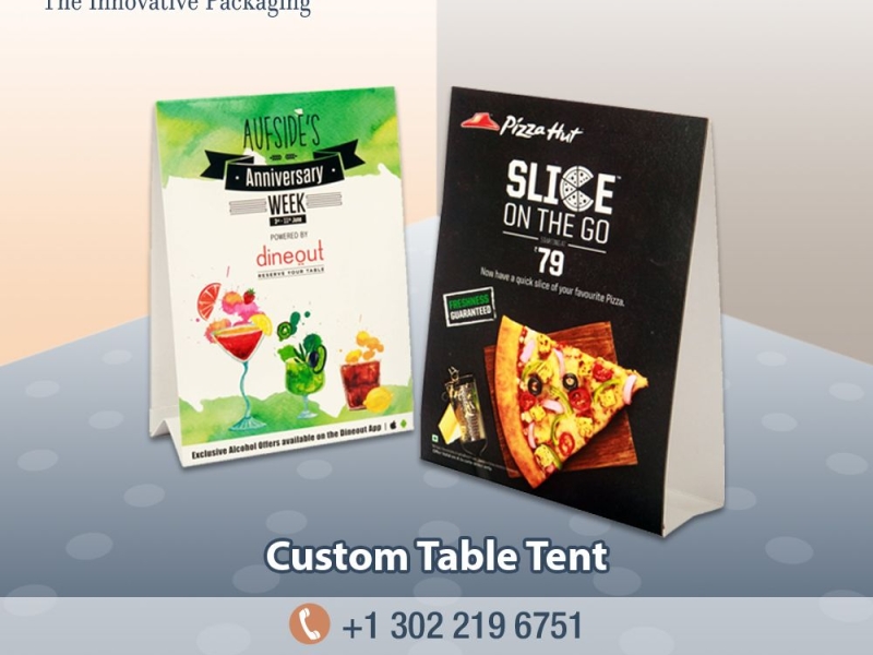 Custom Table Tent