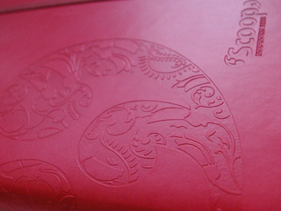 Final embossed journal cover