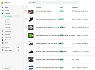 I will do shopify product listing in your shopify store