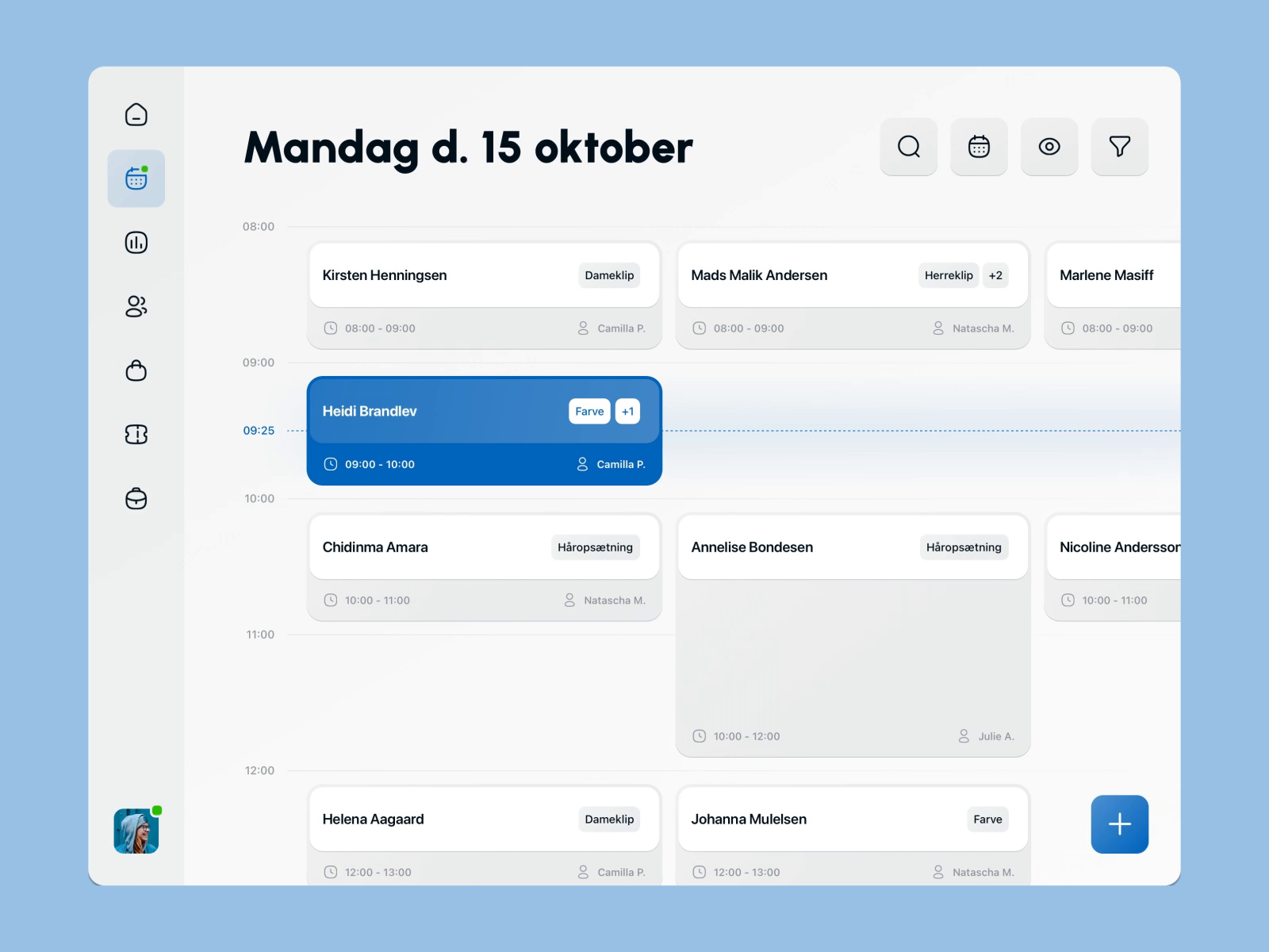 Touch friendly calendar exploration by Nicolaj Reck on Dribbble