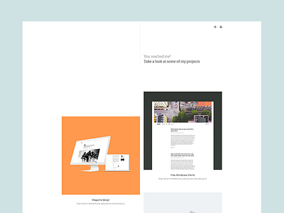 Portfolio cases clean design layout portfolio product simple web website
