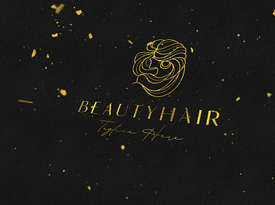 Beauty Hair Logo Design Inspiration beauty care elegance face female girl glamour hair lady logo luxurious make up makeup modern outline salon skin spa vector woman