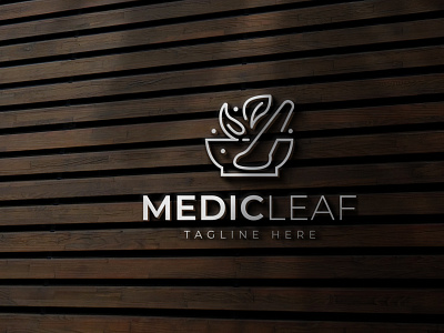 MEDICLEAF LOGO DESIGN