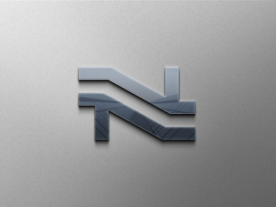 Glossy 3D Logo Mockup