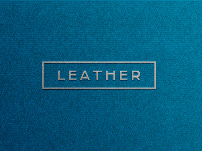 Leather Blue Emboss Mockup branding design illustration leather leather mockup leatherface logo mockup mockup design mockup psd mockup template mockups