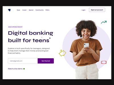 scalene- banking for teens