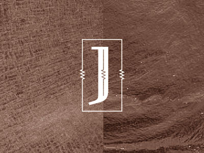 Just the J coffee identity initial cap logo
