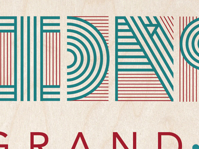 Grand Reserve box coffee packaging typography