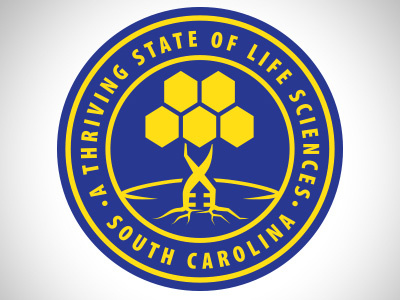 SCBIO — 2014 Conference Logo 3 badge bio biotech branding event helix icon life science logo scbio south carolina tree