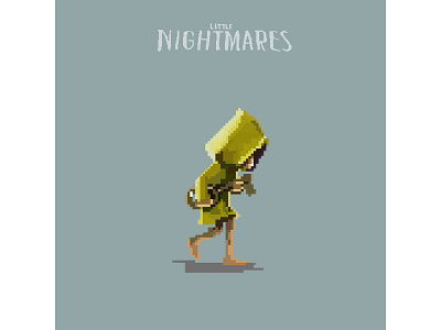 Little Nightmares remastered in pixel art on Behance, little nightmares
