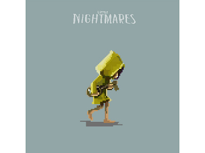 Little Nightmares remastered in pixel art on Behance