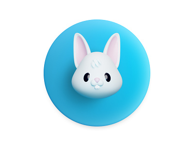 Happy Easter easter easterraabbit esateregg flatstudiologo logotype rabbit