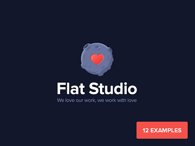 Working on Flat Studio logo 