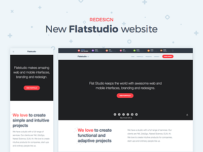 Flatstudio new website