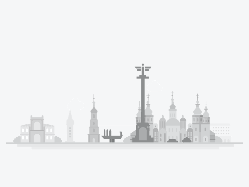 Kiev city by Flatstudio city flat free illustration industry kiev stock