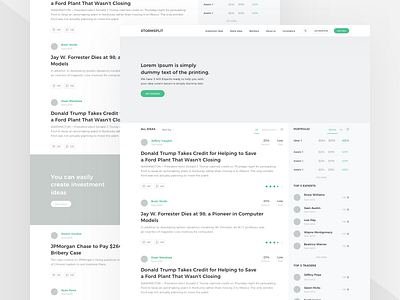 Stormsplit: Wireframes