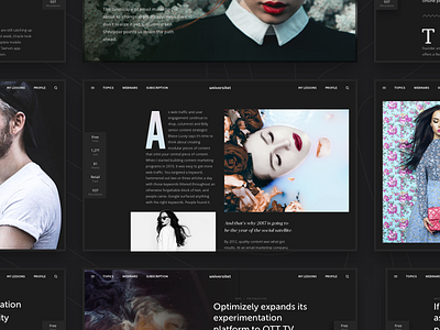 Universitet on Behance 