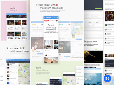 Todotogo full project (BE) 2do2go bechance leisure map mobile presentation profile project search todotogo ui ux