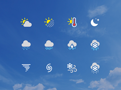Weather icons: Flatstudio vs Apple 🧐 app apple compretion flatstudio icons san weather