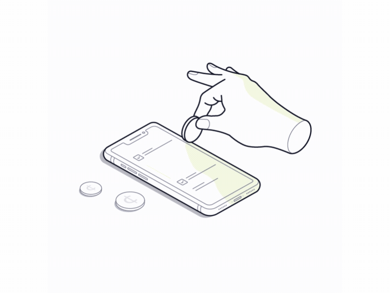 Animation: All your money in the smartphone