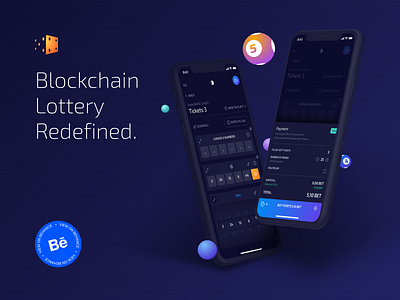 Dao.Lottery: Behance case behance behance project blockchain casino dao illustration lottery presentation protocol typography