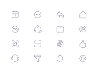 Tender Icons: Interface Vol. 2 by Maria Soloveva for Flatstudio on Dribbble