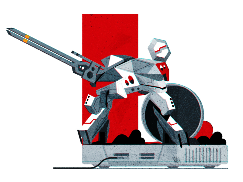 Metal Gear?! design fanart games gear illustration illustrator metal minimalist playstation texture vector