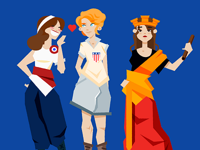 World's fair personification cute girls national personifications women worlds fair