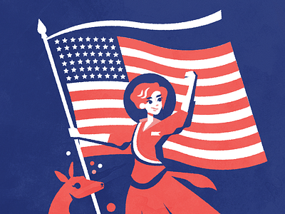Happy Independence Day! america feminism fourth of july independence day suffragist united states us
