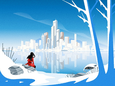 Winter Skyline