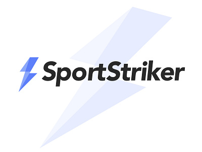 SportStriker Logo 3d bold logo branding design designer gradient logo graphic design icon lettermark logo logo folio logo inspiration sports logo typography wordmark logo