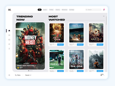 Movie Web Application Design