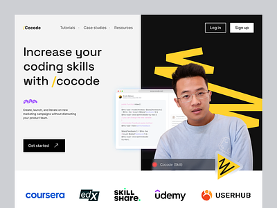 COCODE - Coding Learning Landing Page