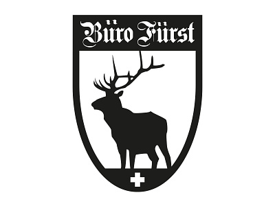 büro fürst branding logo vector