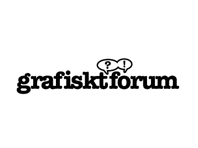 grafiskt forum branding logo vector