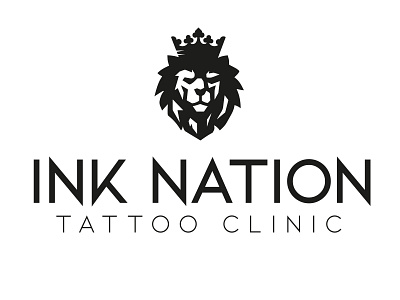 ink nation branding logo vector