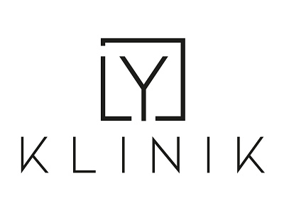 LY klinik branding logo vector