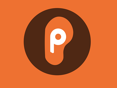 music startup "pitch" logo