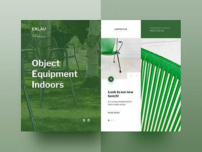 Erlau - the concept of home page