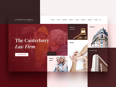 The concept of main screen for gardnercroft.co.uk