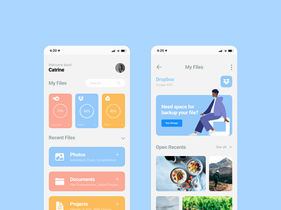 File Manager - Mobile App