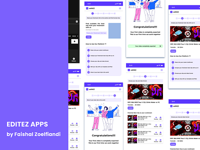 EDITEZ APP Design Explore