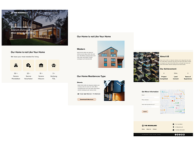 Design Explore : Home Complex Landing Page design landing page mobile app property real estate ui ux website