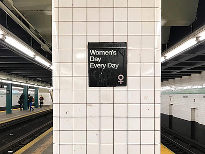 IWD Subway artdirection contentcreation iwd retouching socialcontent subway womensday