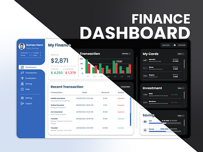 Finance Dashboard Design