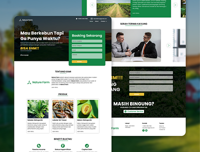 Agriculture Web Design agricultre website agriculture barn branding design farm graphic design home page ui web design website