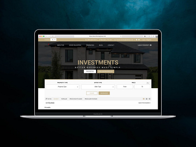 BHG Luxury Real Estate Website branding design graphic design luxury real estate ui