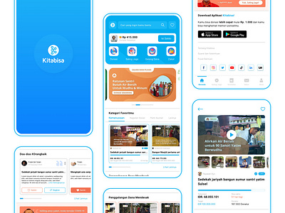 Redesign Unofficial Mobile App Kitabisa.com